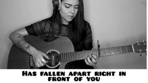 лучшие каверы с переводом   Linkin Park - numb (cover by Violet Orlandi)
