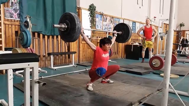 #weightlifting Не слабый-слабый пол. Мастер спорта Украины Наталья Вишницкая. смотреть онлайн