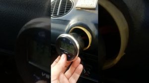 Часы термомерт вольтметр для жигулей из китая