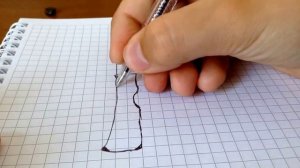 Как легко и быстро нарисовать нож.