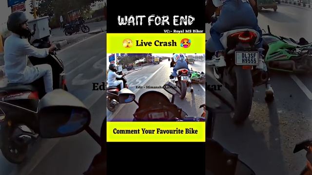 Kawasaki Ninja 300 live crash?||live bike crash?||#ninja300 #crash #bikecrashing #motovlog