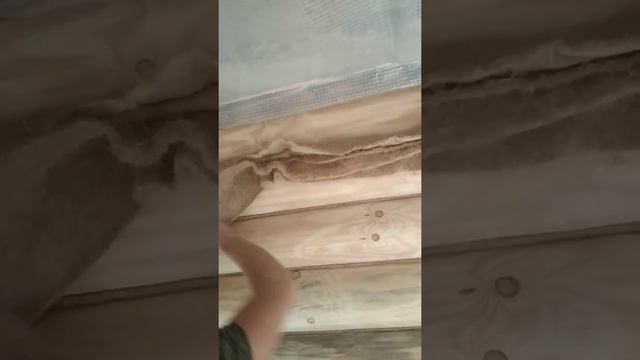Конопатка больших пазов
