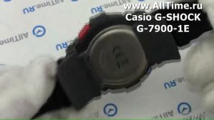 Обзор. Мужские наручные часы Casio G-SHOCK G-7900-1E
