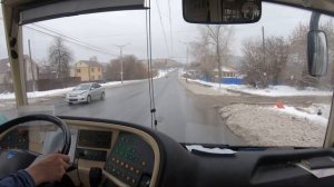 Снега мало не бывает | Троллейбус Тролза 5265.08 "Мегаполис", Чебоксары.