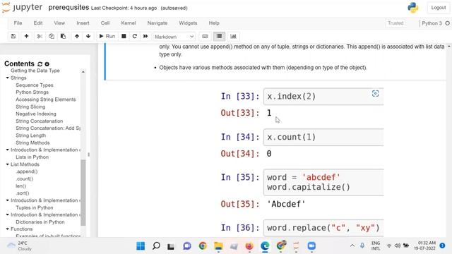 Methods in Python