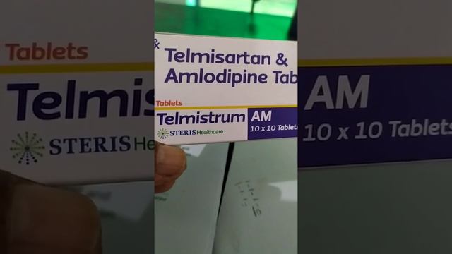 Tab Telmisartan 40mg & Amlodipine 5 mg(Telmistrum AM) смотреть онлайн