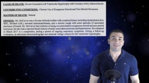 Death & Autopsy of Bodybuilder Dallas McCarver