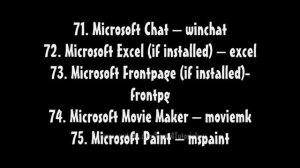 Windows XP Run Command Prompt List (150+ Codes)