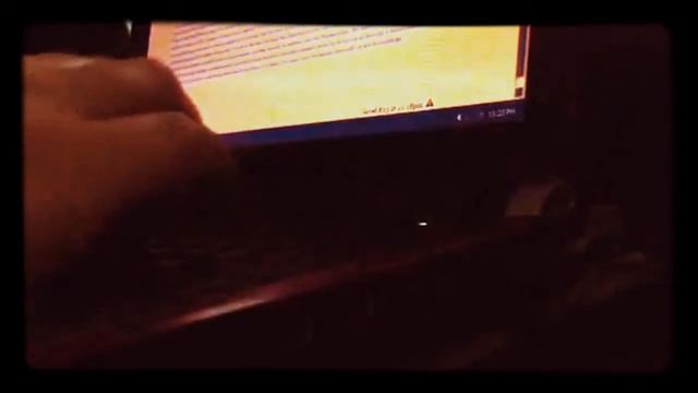 lofi asmr : typing on a netbook