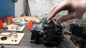 Ремонт рулевого редуктора, Мерседес 190. Финал.