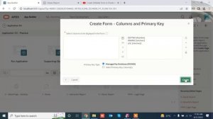 How to Create Simple Form in Oracle Apex | Mr Gactack