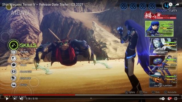 SQUEALING OVER ANDROGYNOUS SPACE DEMONS - SMT V Launch Trailer - Reaction & Analysis смотреть онлайн