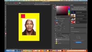 Фото на документы 3*4 на Adobe Photoshop 2020 с 70% лица на фото