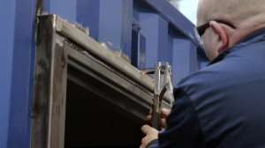 How to install a Shipping Container Door & Anti Vandal Window Shutter