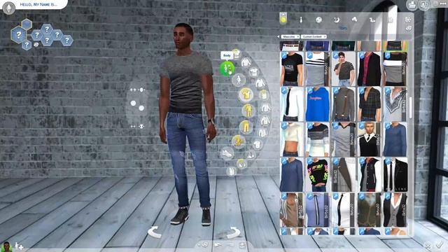 CAS Alpha CC || Lamar Calvert || The Sims 4 смотреть онлайн