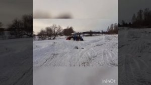 ЛТЗ-55 первые проблемы с редукторным стартером, и немного позитива.