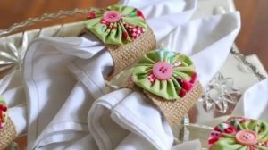 КОЛЬЦА ДЛЯ САЛФЕТОК СВОИМИ РУКАМИ: ФОТО - ИДЕИ