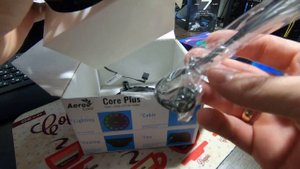 Кулер AeroCool Core Plus Распаковка