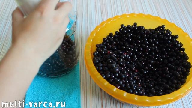 КОМПОТ ИЗ ЧЕРНОЙ СМОРОДИНЫ НА ЗИМУ, простой рецепт без стерилизации