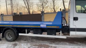 Платформа для эвакуатора  Iveco Daily завод НЗСА. Переоборудование в эвакуатор .