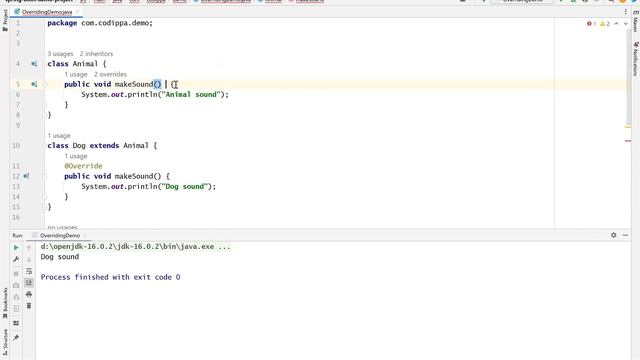 Method overriding in java(Part 2) | 5 Method Overriding rules | Core java interview questions смотреть онлайн