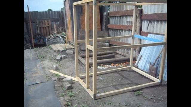 Жизнь в деревне простых людей ! Как сделать ЛЕТНИЙ ДУШ - кабина для дачи своими руками смотреть онлайн