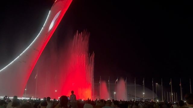 Поющие фонтаны ⛲️ в Сочи