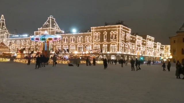Как выглядит Москва после Новогодних праздников#столицамира #moscow #russian #travel