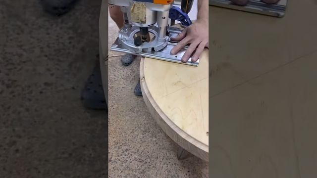 Процесс создания журнального стола из слэба. #деревообработка #столрека