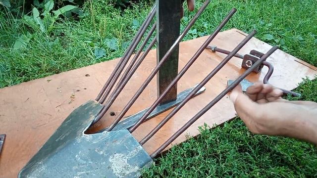Переделка веерной картофелекопалки от российских новоделов