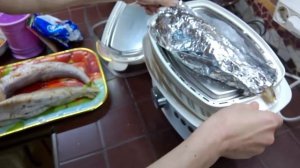 Хек под сметаной в пароварке