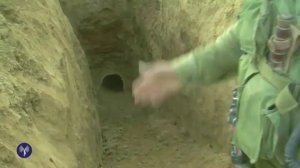уничтожение подземный тоннелей в газе