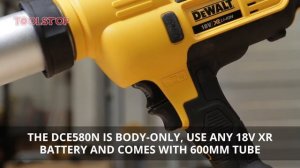 Dewalt DCE580N 18v Caulking Tool - Fast and Reliable!