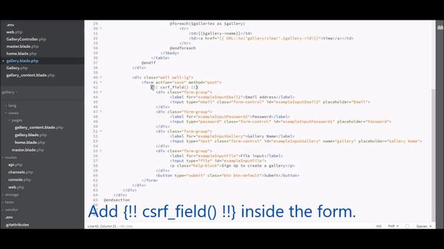 How to solve TokenMismatchException in Laravel 5.4 смотреть онлайн