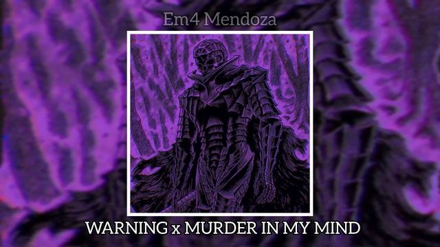 ||WARNING x MURDER IN MY MIND (GUITARRA REMIX) [EM4 MASHUP PHONK] ⚠️💀🔥🎸 #mcorsen #kordhell