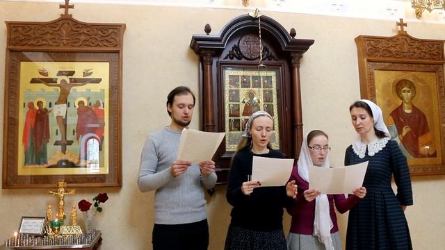 "Покаяния отверзи ми двери" напева Зосимовой пустыни, гл.8 смотреть онлайн