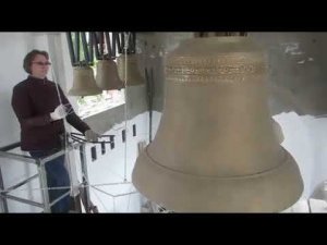 Первые звоны «Монастырских» колоколов завода «ЛИТЭКС»  в Тогучине.