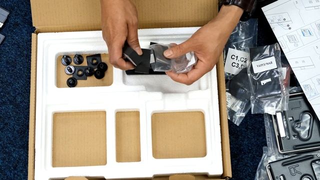 Samsung Slim Fit Wall Mount Unboxing Install on Neo QLED QN95A 55" смотреть онлайн