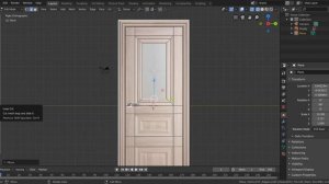 Blender 2.8 создаем дверь по референсу