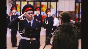 Форма для кадетов парадная повседневная камуфляжная