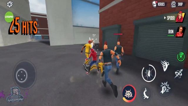 SPIDER HERO 3 (Mod APK) LIke SPIDER MAN 2 | Open world full offline | high Action | android gamepla смотреть онлайн