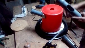 Стружкоотсос (проверка работы)