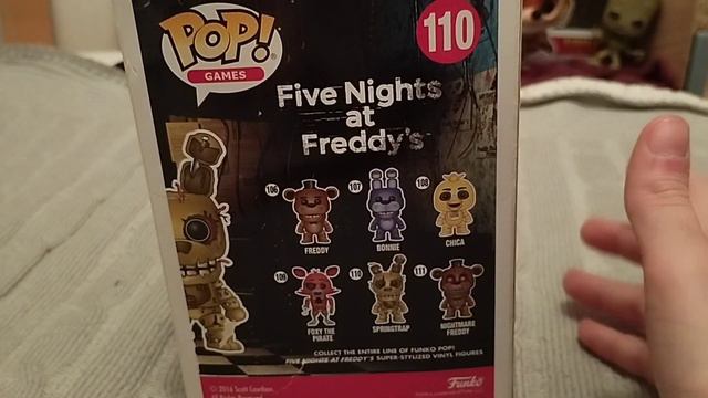 распаковки фигурки funko pop fnaf spring-trap смотреть онлайн