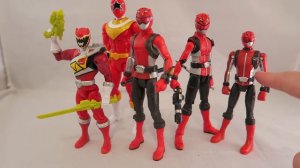 Power Rangers Beast Morphers Hasbro Basic Figures Review & Comparison