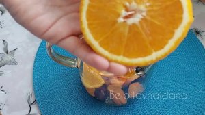 фруктовый айс ти . казакша рецепт . холодный чай . ice tea