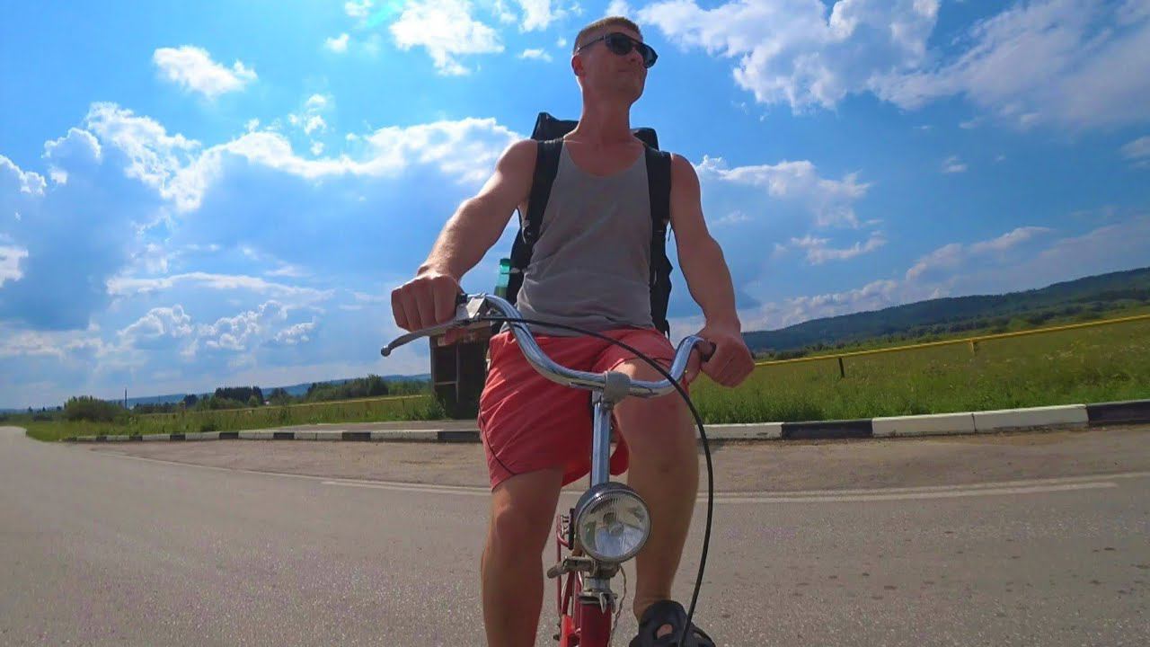 С велосипедом на сап борде - мой триатлон! смотреть онлайн