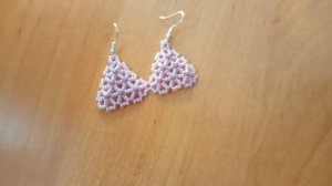Серьги из бисера?