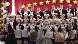 Слова благодарности и песня родителям от выпускников на Последний звонок - 2021г.