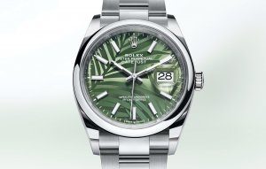 UNE VIBRATION ÉLÉMENTAIRE INSPIRÉE DES FORÊTS TROPICALES (OP Datejust 36) @ROLEX @CULTUREMONTRES