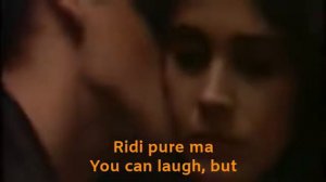 Senza Una Donna - Zucchero (With English and Italian Lyrics)